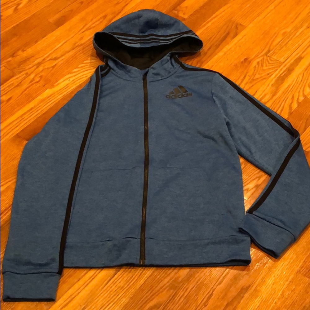 Like New Adidas Jacket Warm up Size 18/20 Boys